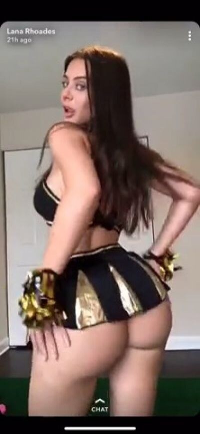 Lana Rhoades Cheerleader (Private Snapchat)