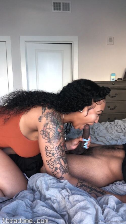 SheThicky Onlyfans Nude BBC Blowjob